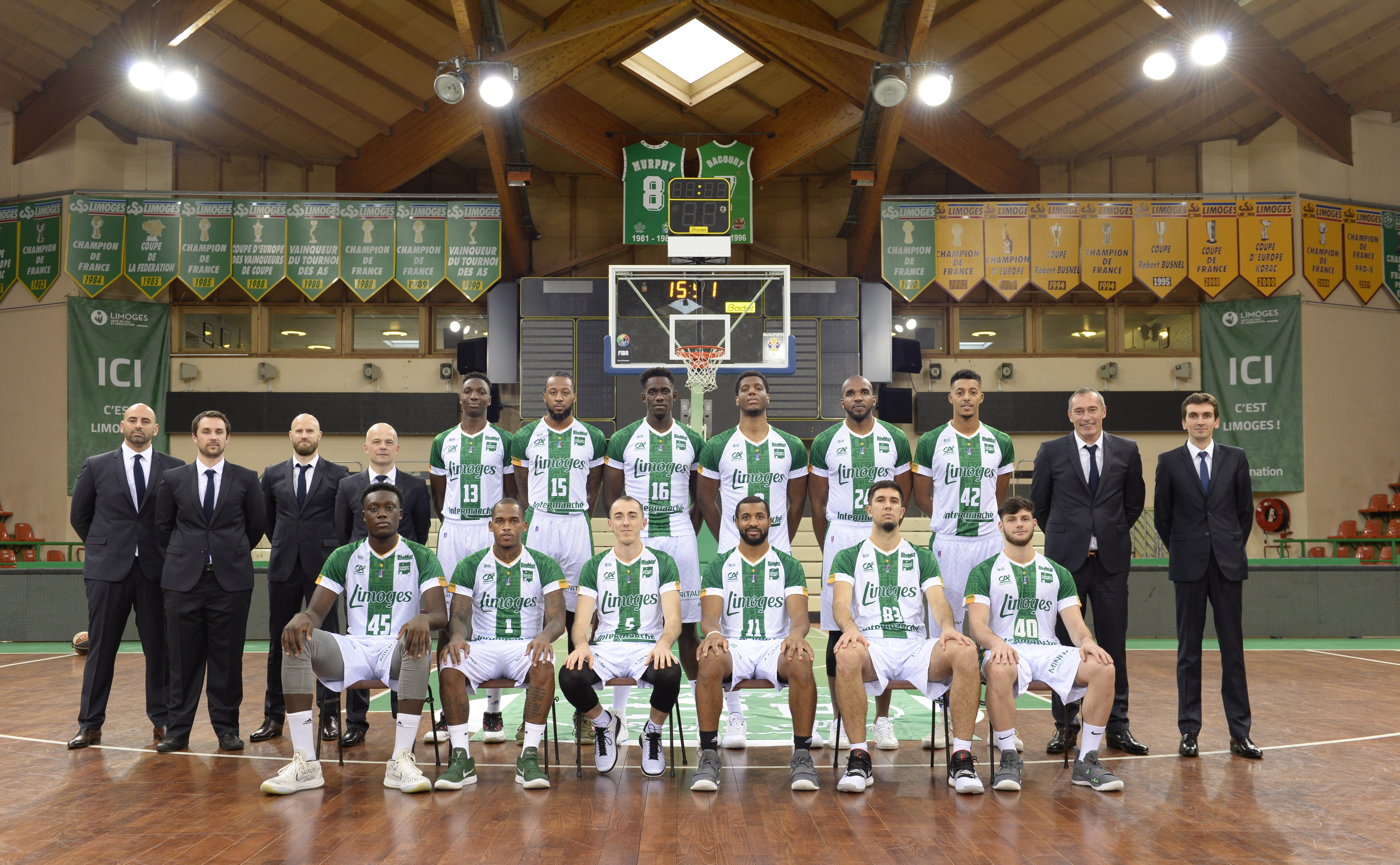 Photo équipe Limoges CSP 2018-2019